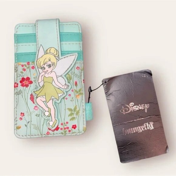 NWT Loungefly Disney Tinkerbell Cardholder - Picture 1 of 2